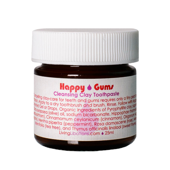 happy gums cleansing clay toothpaste