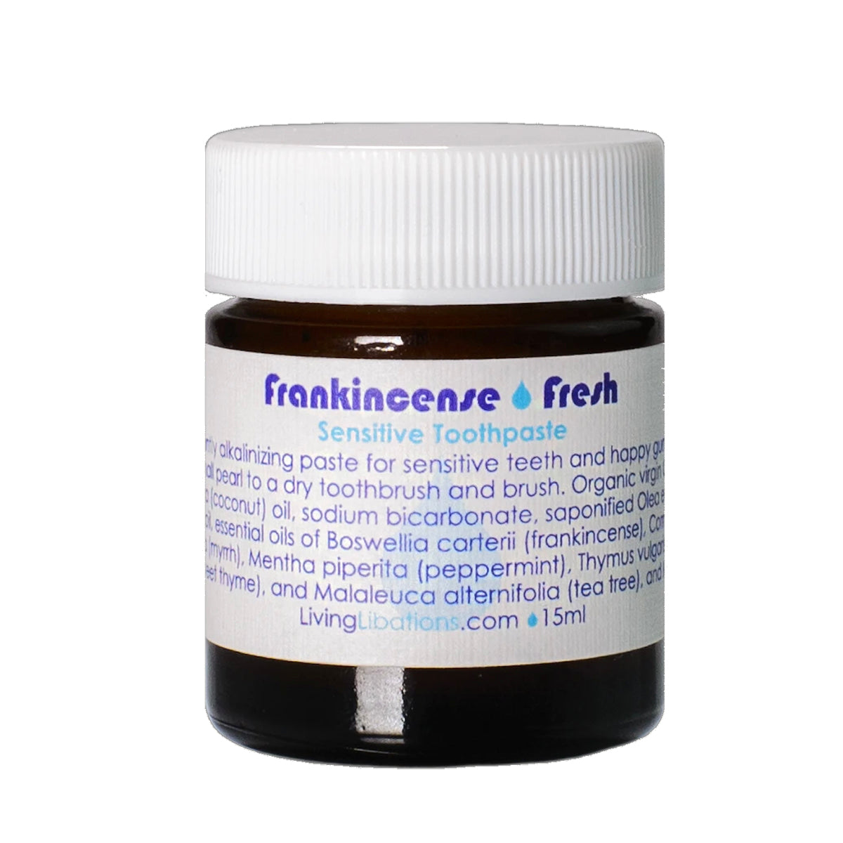 frankincense fresh sensitive toothpaste