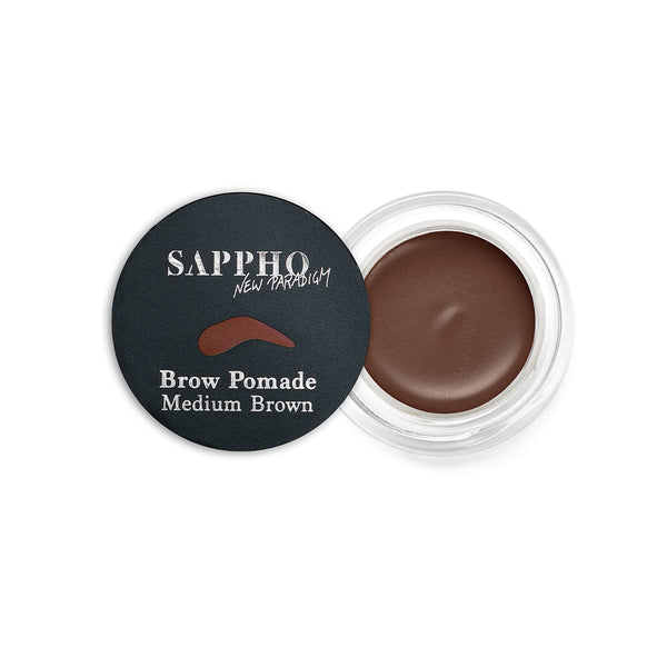 brow pomade - medium brown
