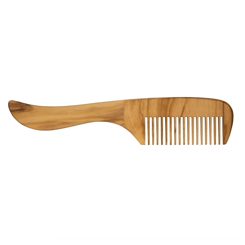 olive wood comb