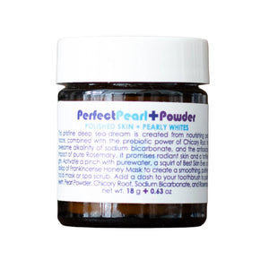 perfect pearl powder - polished skin + pearly whites 18g