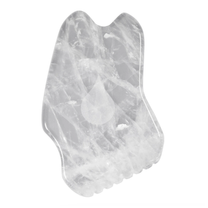 quartz crystal gua sha