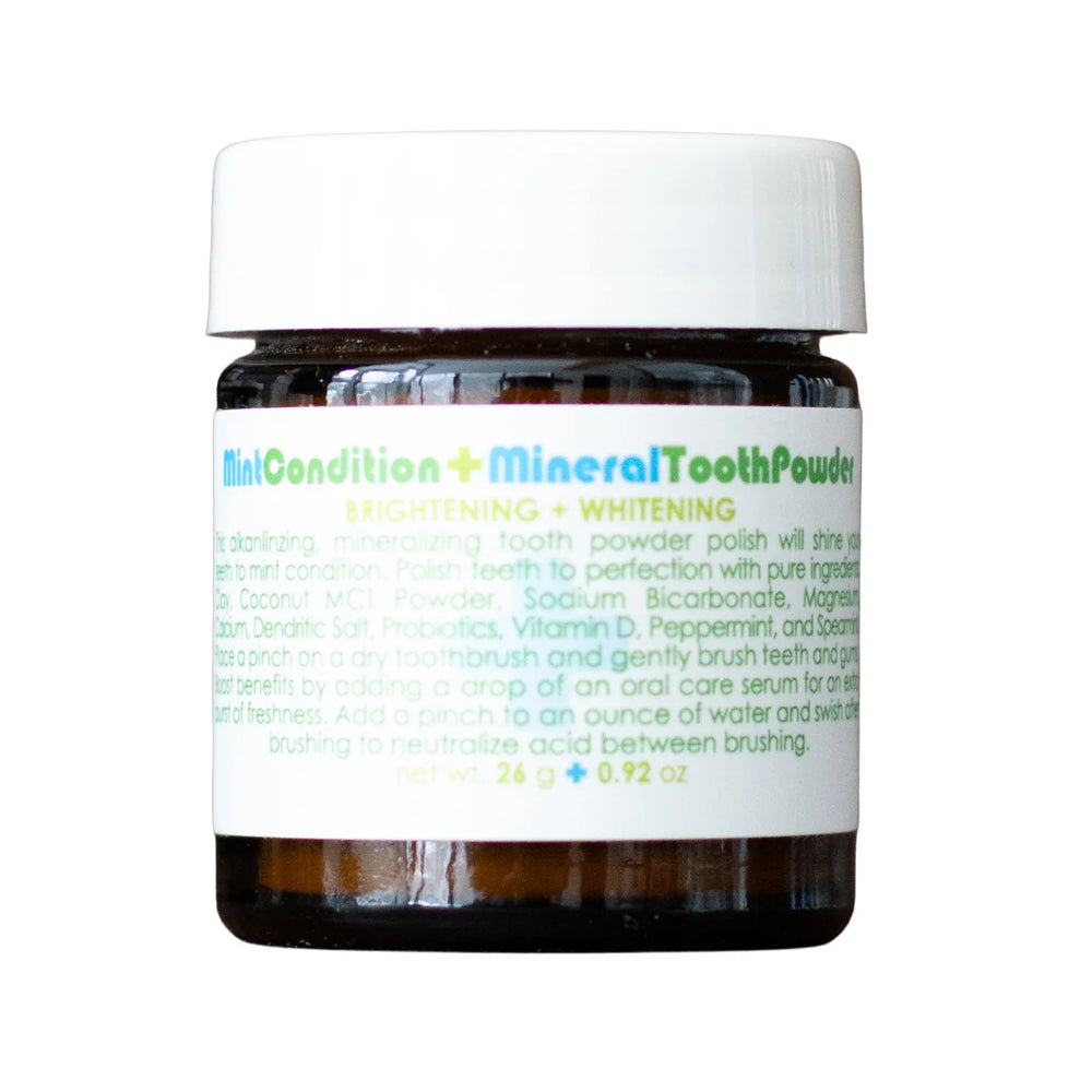mint condition mineral tooth powder 26g