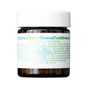 mint condition mineral tooth powder 26g