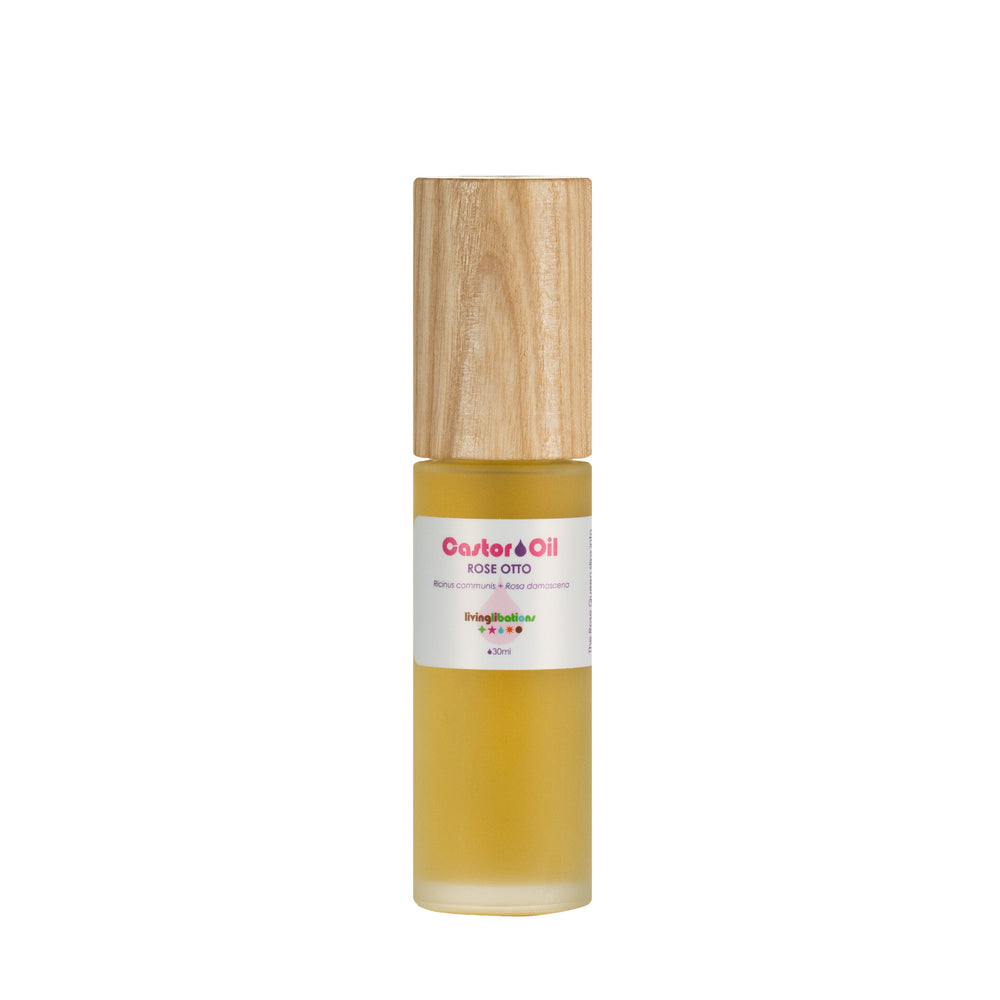 castor oil + rose otto 30ml