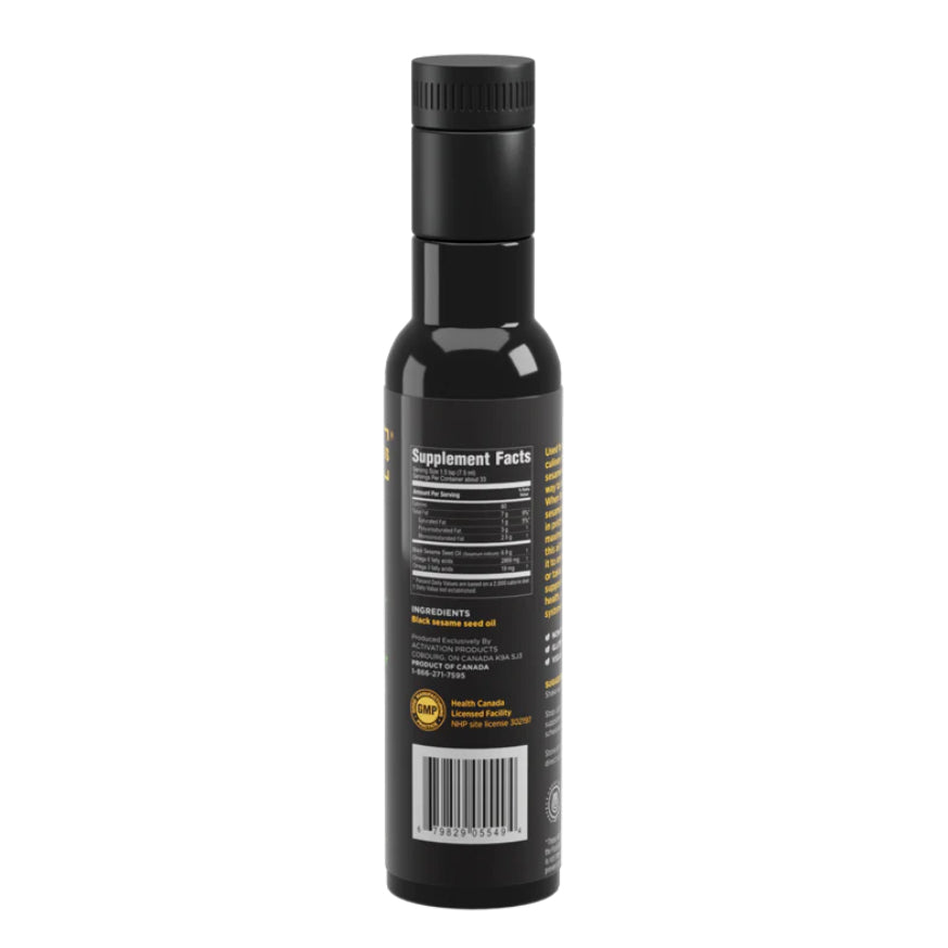 black sesame oil 250ml