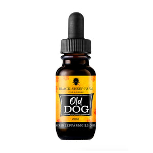 pet hemp oil - old dog 25ml