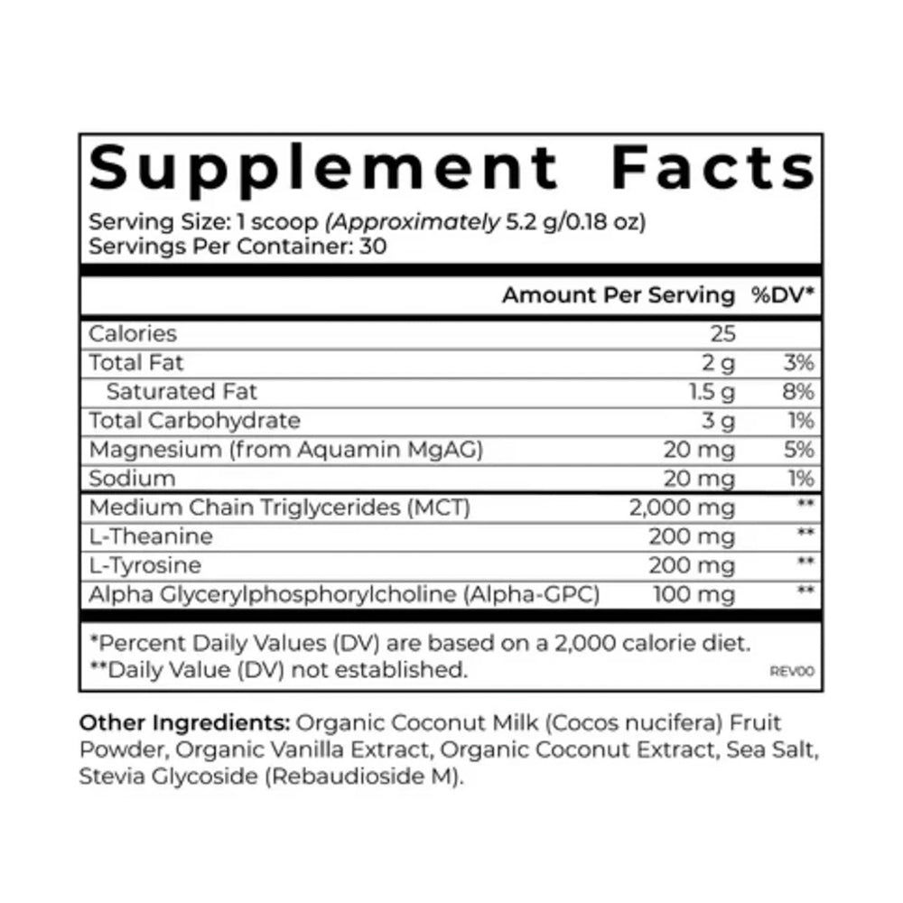 nootropic creamer 157g (30 servings)