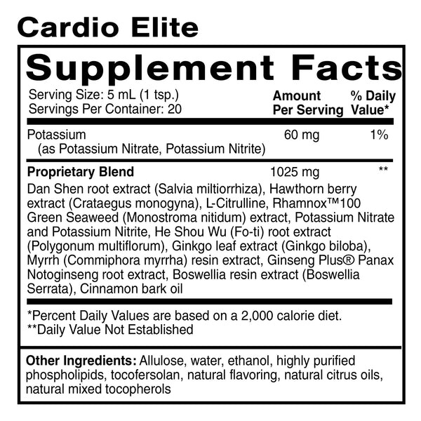 cardio elite 100ml