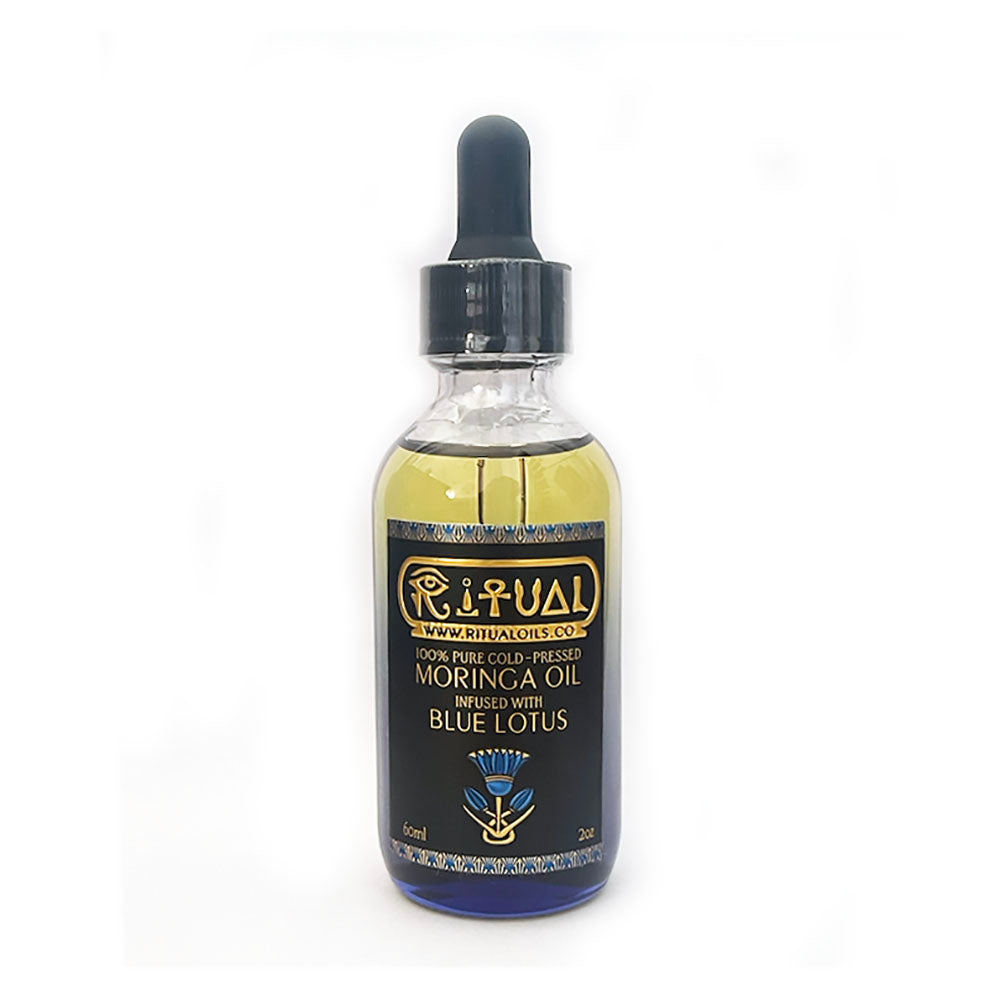 moringa oil infused with blue lotus 60ml