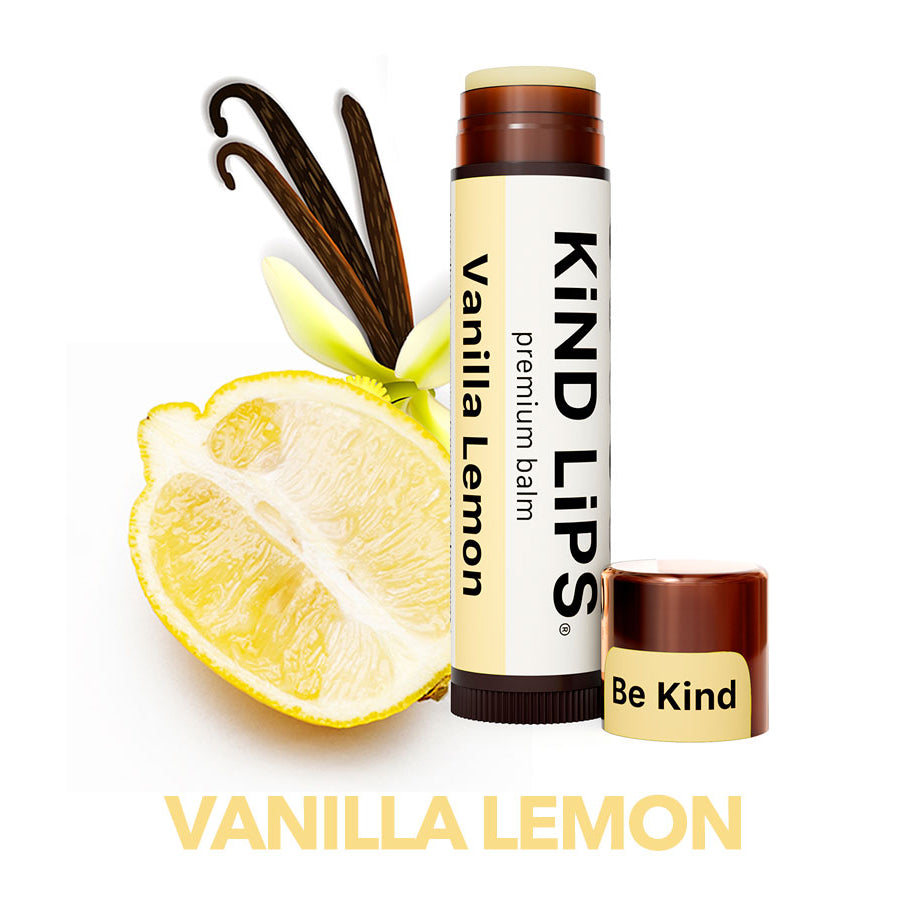 lip balm - vanilla lemon