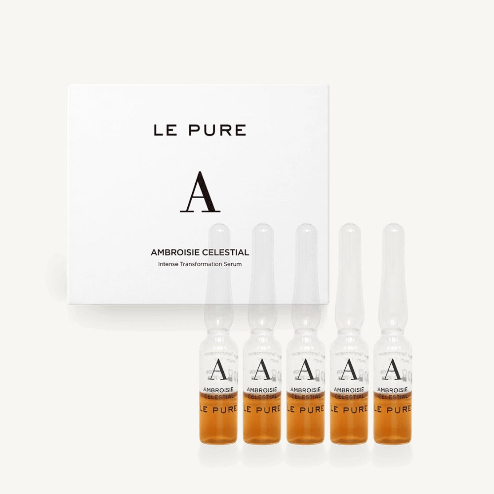 ambroisie celestial - intense transformation serum - 5 x 1ml ampoule set