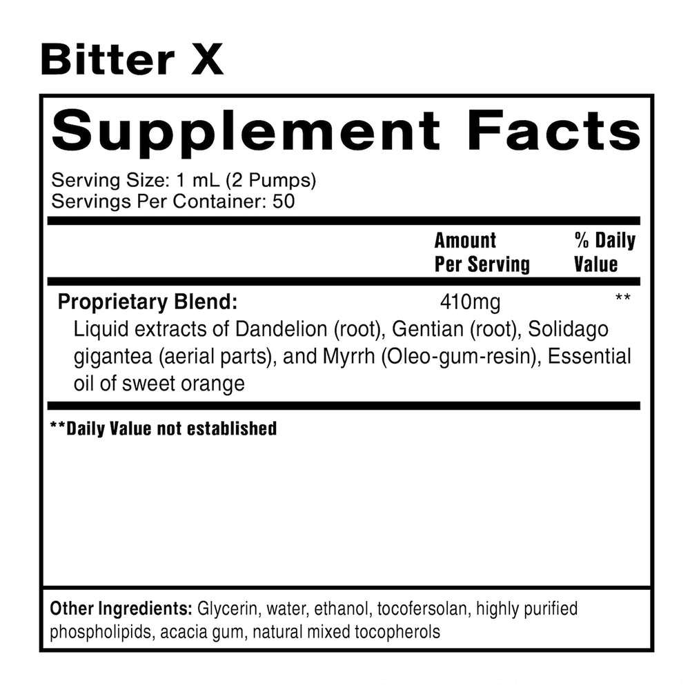 bitterX 50ml