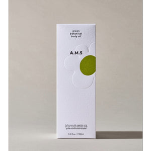 green botanical body oil 100ml