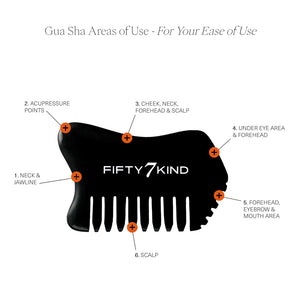 guru - multi-use gua sha for face, body and scalp