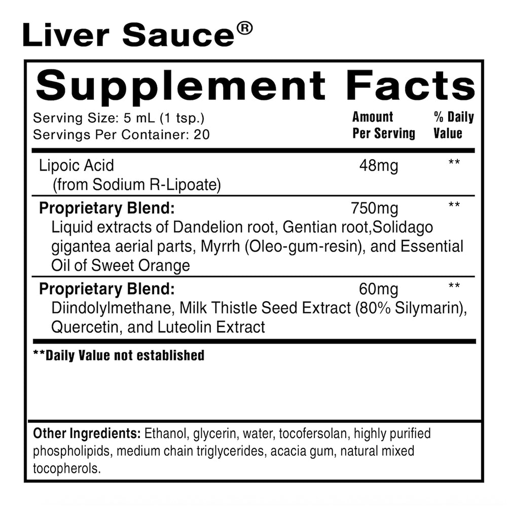 liver sauce 100ml