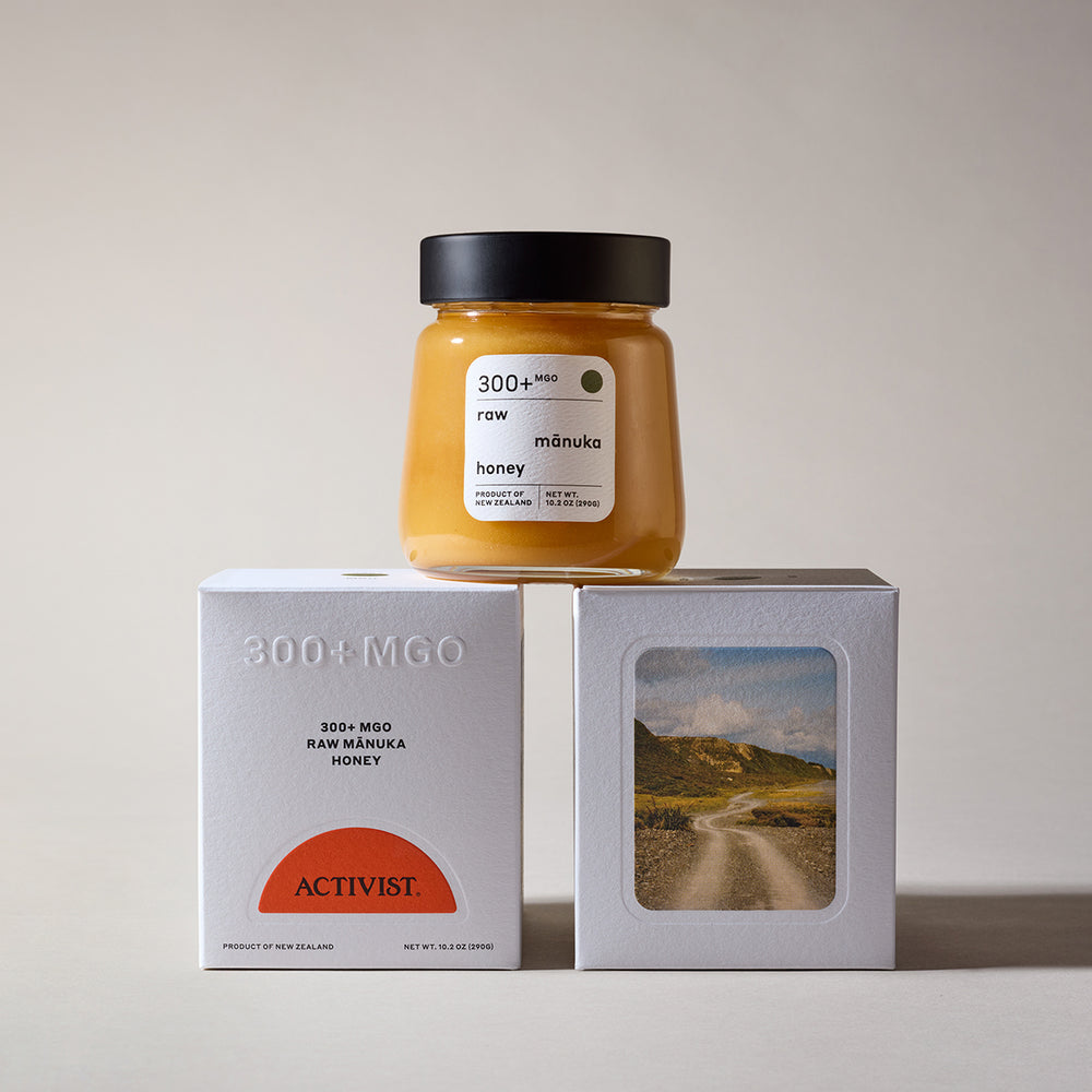 raw mānuka honey 300+MGO 340g