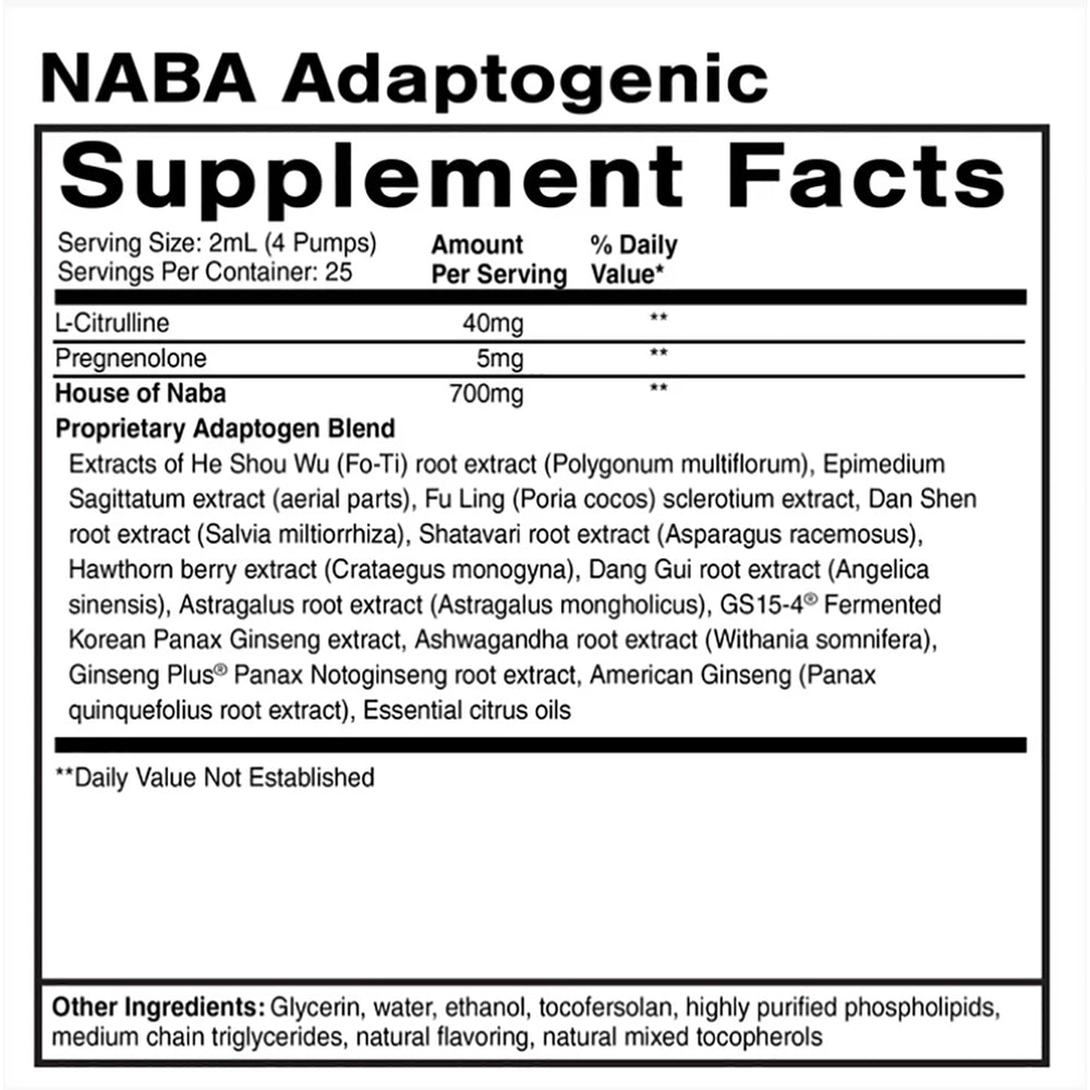 adaptogenic reserve blend 50ml