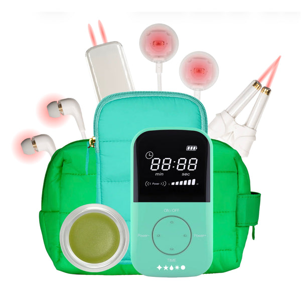 nose glow - red light ear - nose - throat care appliance