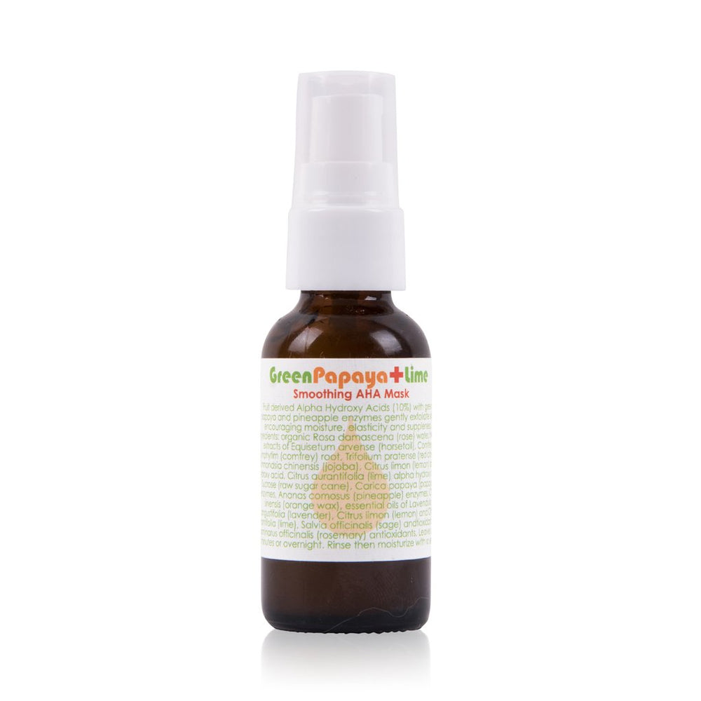green papaya + lime mask 30ml