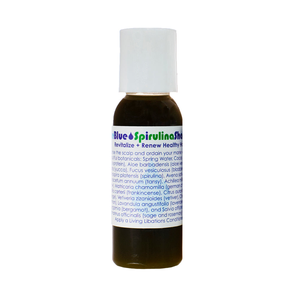 true blue spirulina shampoo 30ml