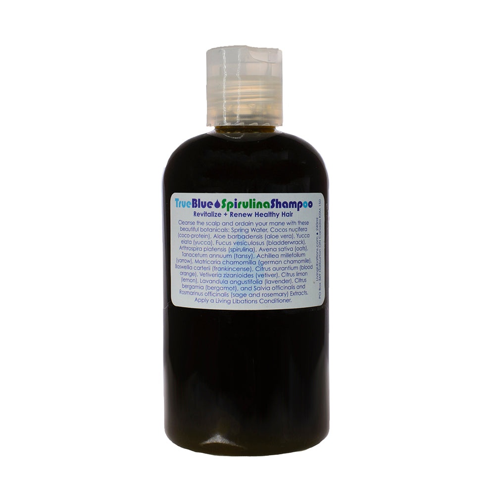 true blue spirulina shampoo 240ml