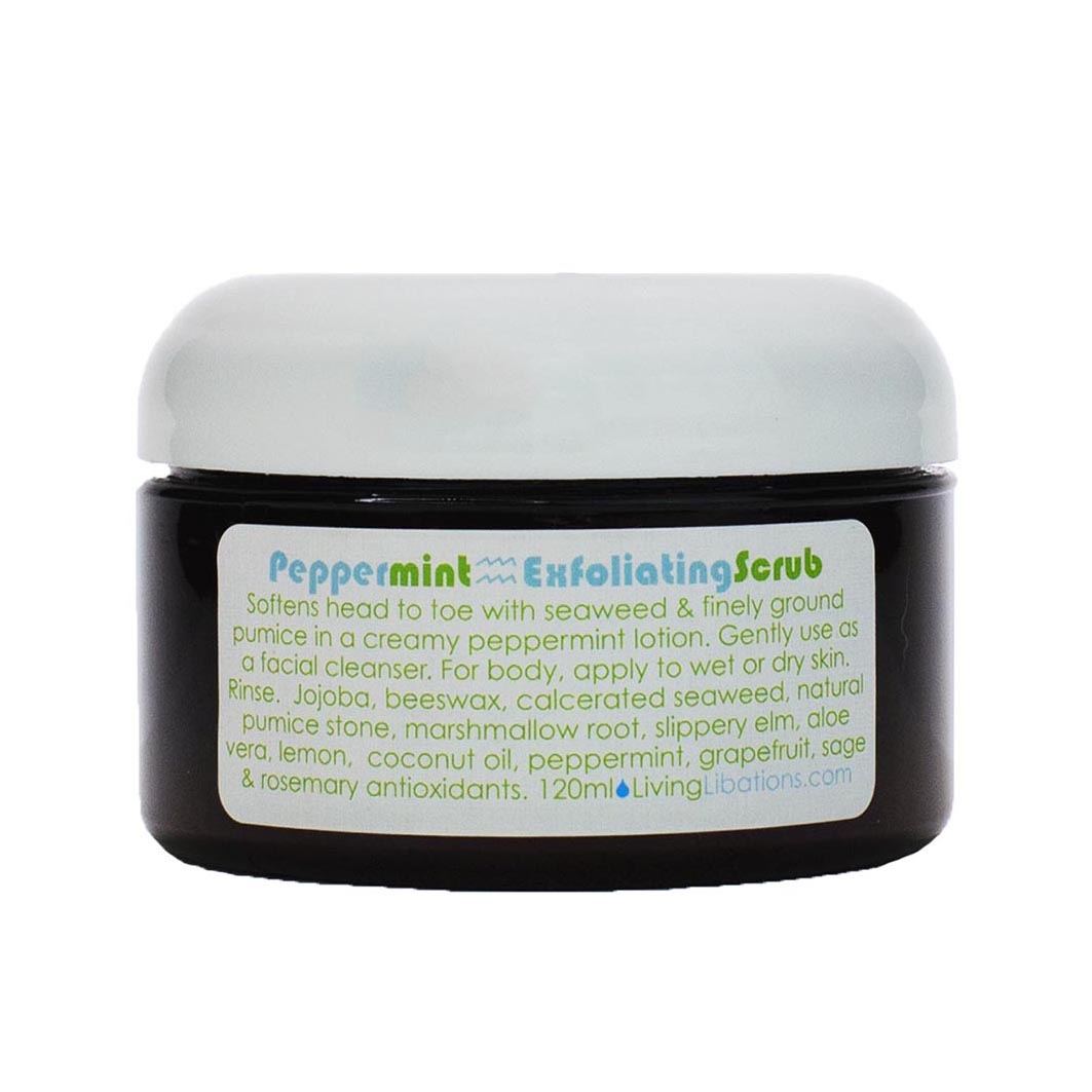 exfoliating scrub - peppermint 120ml