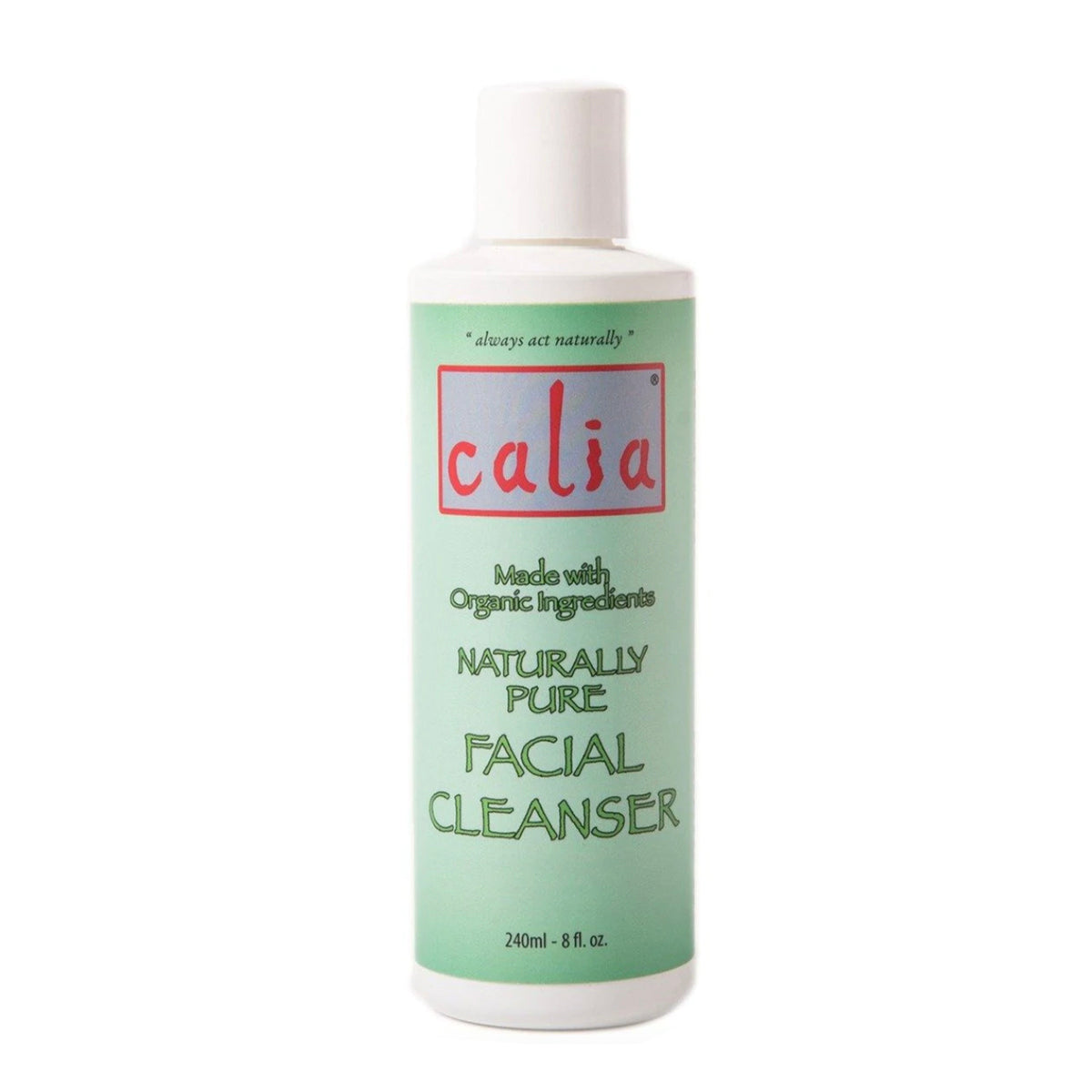 naturally pure facial cleanser 240ml