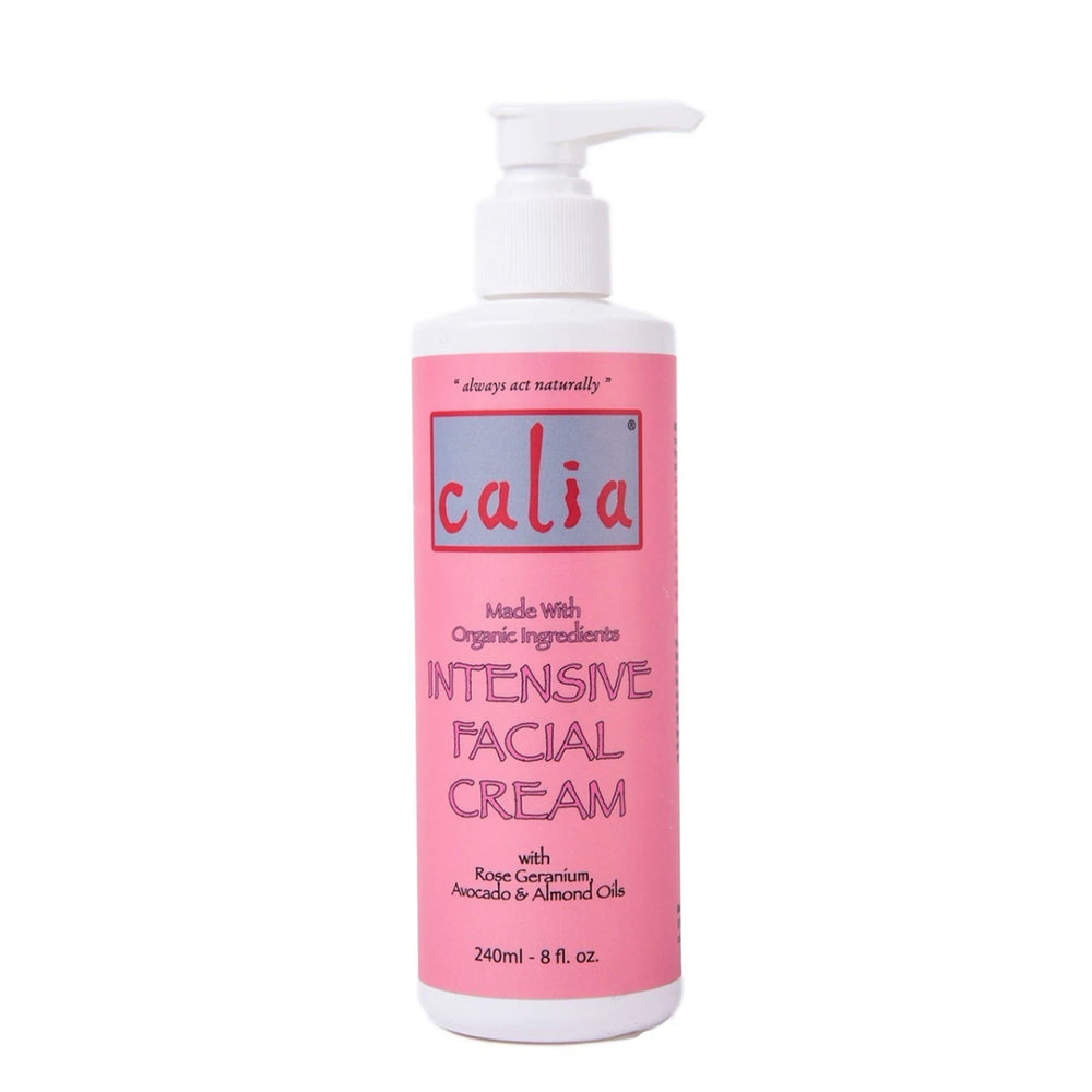 intensive face cream - rose geranium 240ml