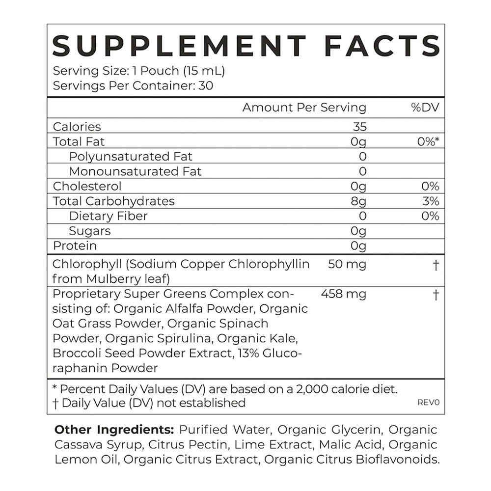 super greens 450ml (30 pouches)