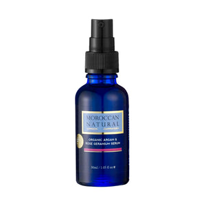 argan rose geranium serum 30ml