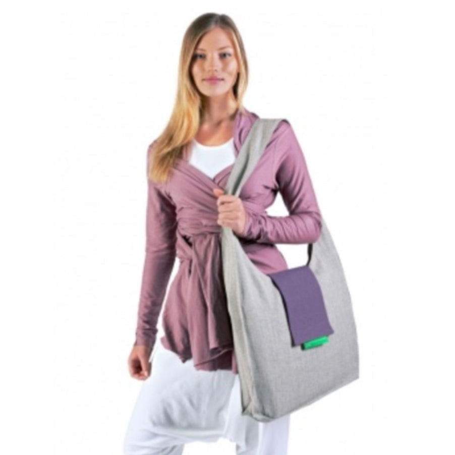 pranamat bag - natural / violet