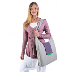 pranamat bag - natural / violet
