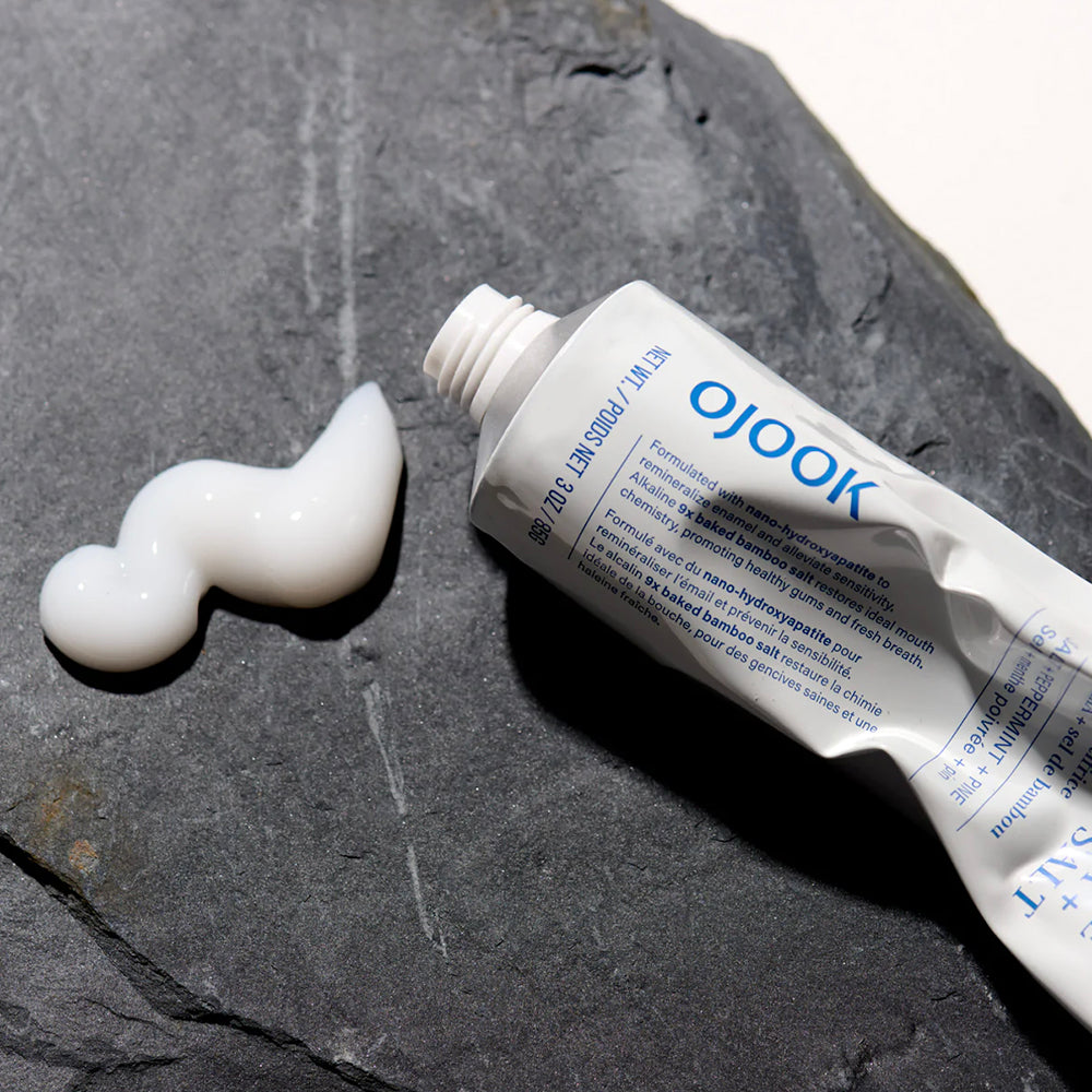 OJOOK toothpaste with NHA and bamboo salt - BE GENKI SHOP